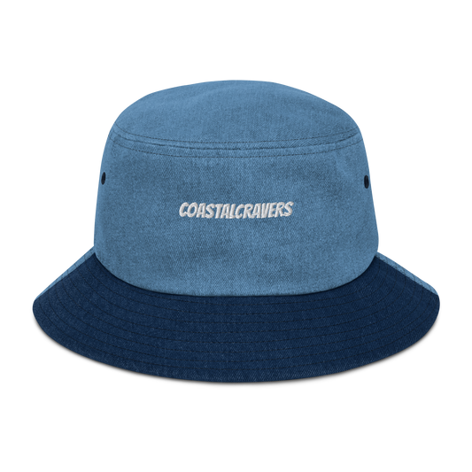 Denim bucket hat