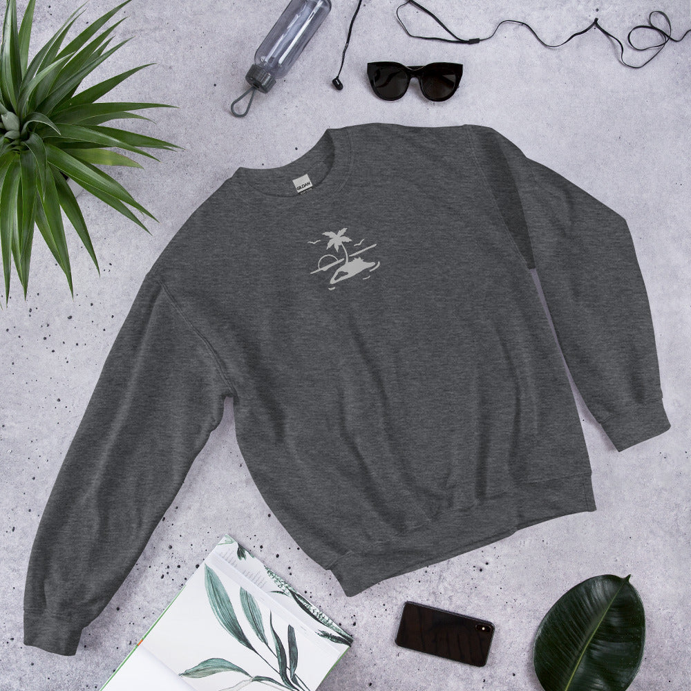 COASTAL PALMS CREWNECK